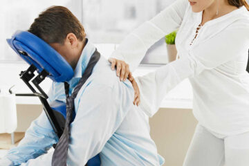 ONSITE MASSAGE - Taking some time out for rest